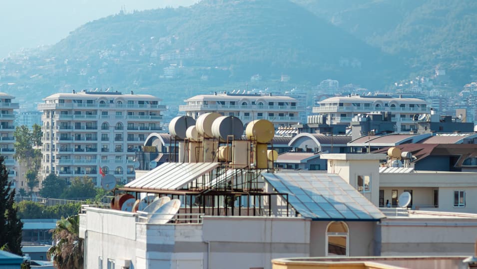 Instalación de energía solar térmica