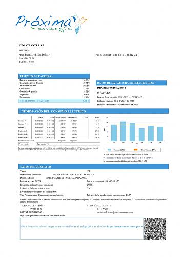 Mejor tarifa electrica con compensacion de excedentes-factura-luz-proxima-energia-010922-300922.jpg