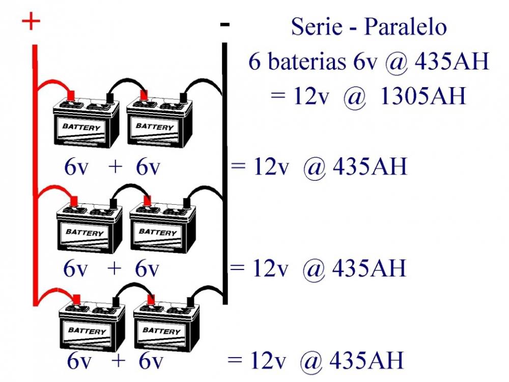 como conectar pilas en serie y en paralelo