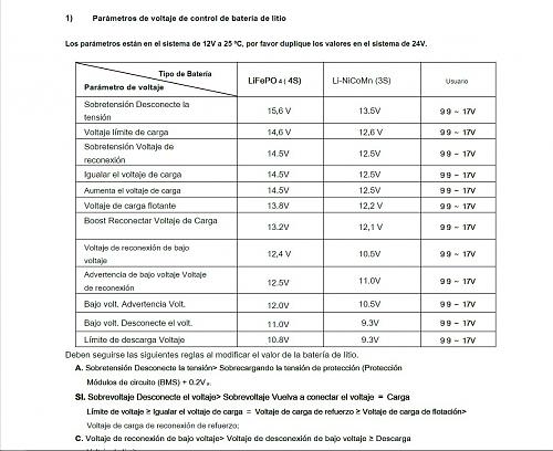 12S batera LTO 2,4 v Litio titanio xido YINLOG para Autocaravana con VIctron-parametros-mppt.jpg