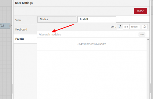 [NODERED] Importacion-Exportacion de flujos y nodos. Instalacion desde manage palette-search-modules.png
