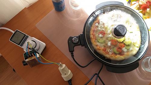 calentar agua con termo electrico, cocinar y calentarse con un sistema a 12v 1000w-pizza2.jpg