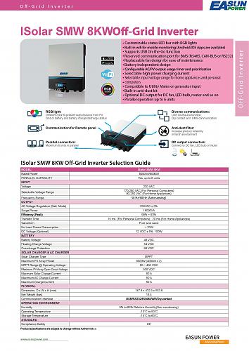 Magnetotermicos y portafusibles (AC) necesarios para EAsun Power SMW 8Kw (ISolar SMW 8KW)...-isolar-smw-8k.jpg