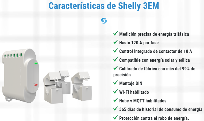 Shelly EM Medidor de consumo eléctrico. Node Red lectura via peticón get. -  Domótica Solar